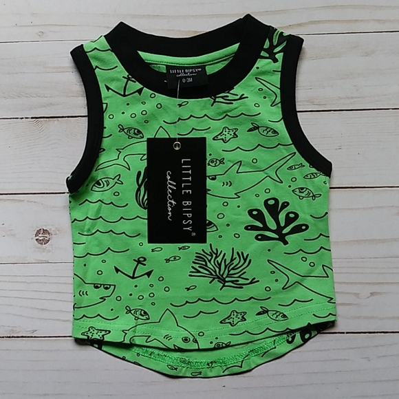 Little Bipsy 0-3month tank top - Picture 1 of 3